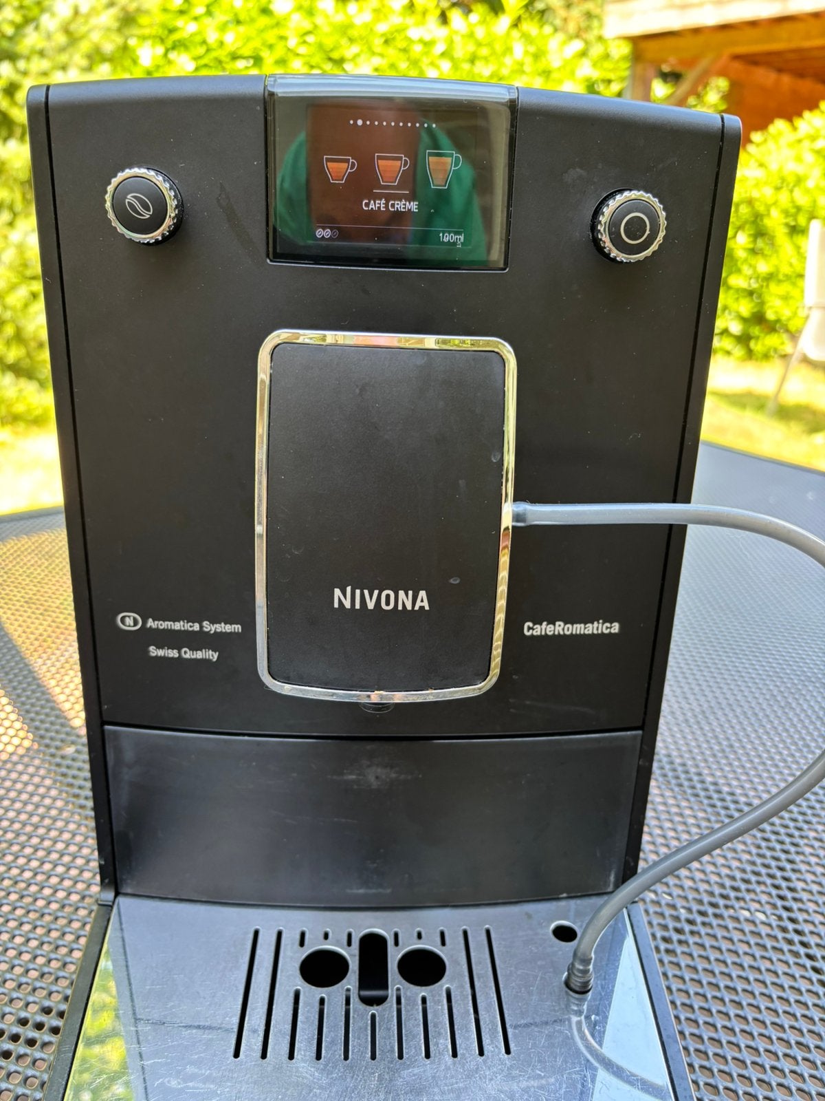 Nivona caferomatica 573, Ophalen, Gebruikt, Koffiemachine, Koffiebonen
