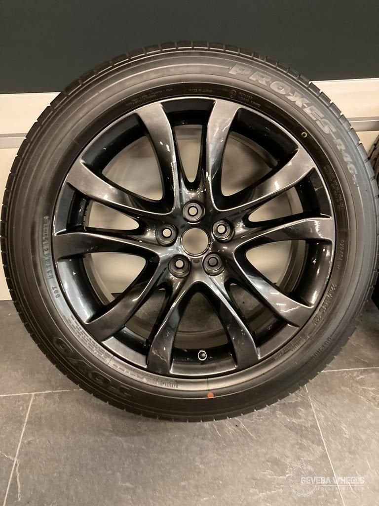19'' originele Mazda CX5 CX-5 velgen + banden 5x114.3 9965 0, Auto-onderdelen, 19 inch, Gebruikt, -, -