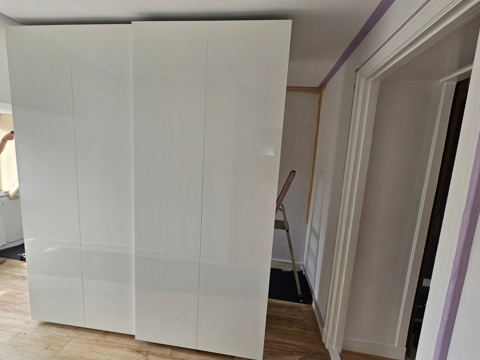PAX Kledingkast 200x236x60cm incl schuifdeuren, Overige materialen, 200 cm of meer, 150 tot 200 cm, Zo goed als nieuw