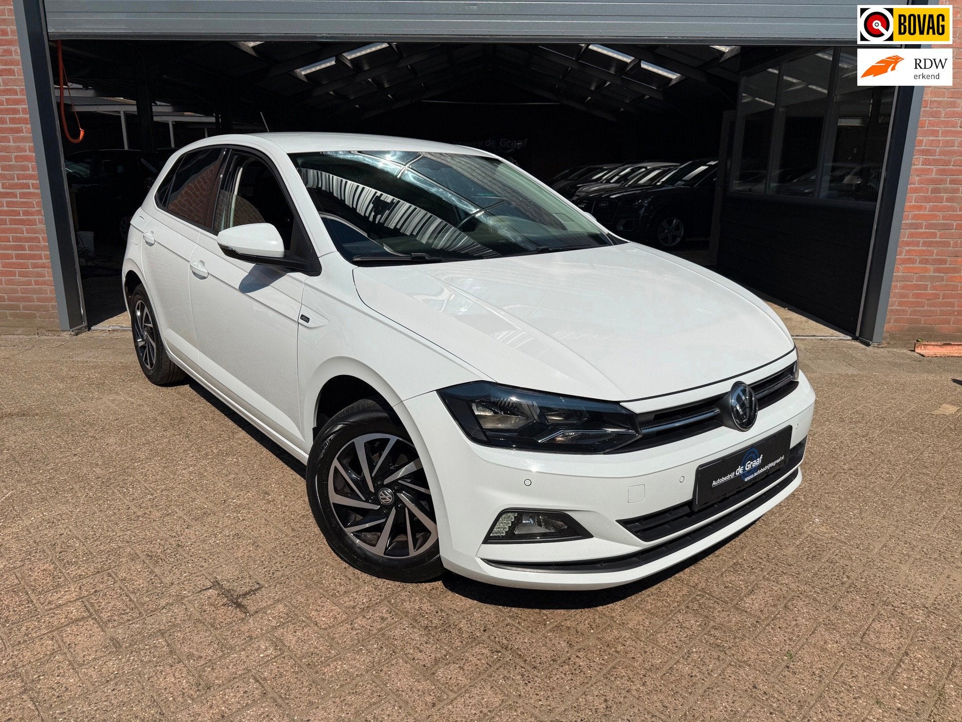 Volkswagen Polo 1.0 TSI JOIN|ACC/PDC/CLIMA/STOELVERW/ KM 819, Auto's, Volkswagen, Voorwielaandrijving, 1063 kg, 95 pk, Wit