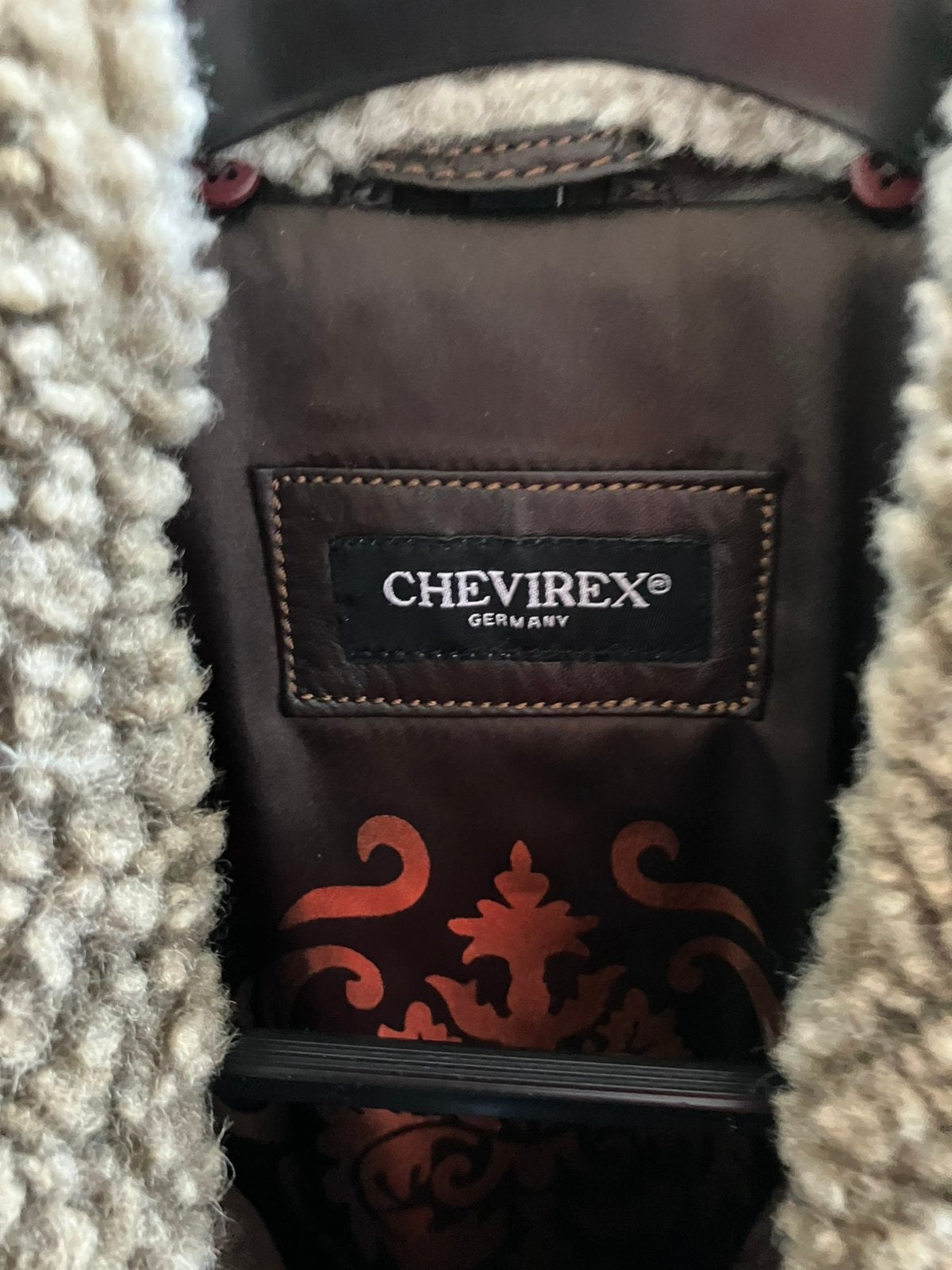 Chevirex lederen damesjas maat L (Pasveer), Ophalen of Verzenden, Zo goed als nieuw, Maat 42/44 (L), Bruin