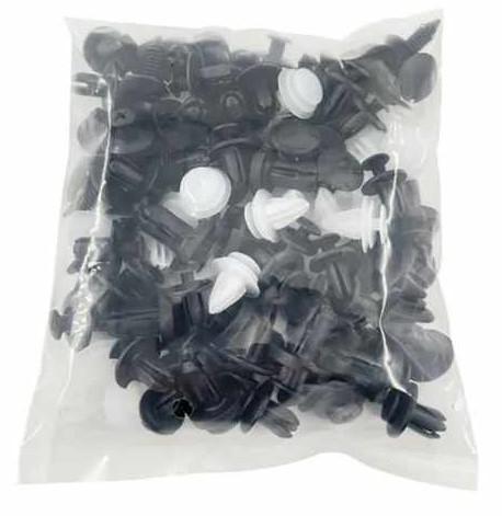 nylon bevestigingsclips voor plaatmateriaal / set 100 stuks, Auto-onderdelen, Ophalen of Verzenden, Nieuw, Universele onderdelen