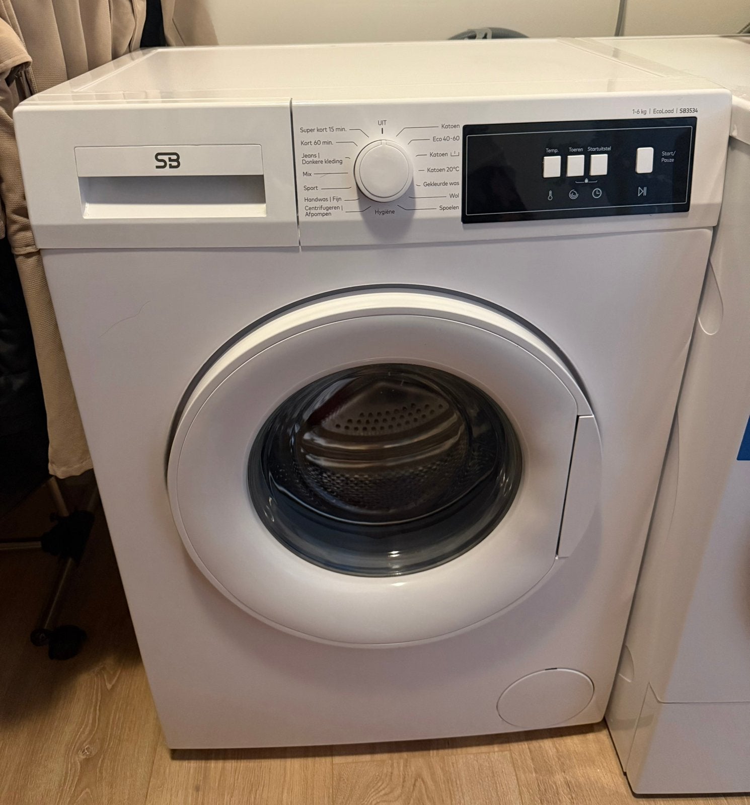 Wasmachine, Witgoed en Apparatuur, 1200 tot 1600 toeren, 4 tot 6 kg, Bovenlader, Ophalen of Verzenden