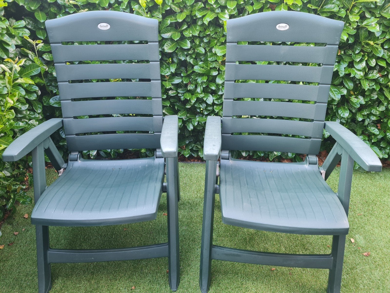 Hartman stoel met verstelbare leuning - Tuinstoel, Ophalen, Gebruikt, Kunststof, Verstelbaar