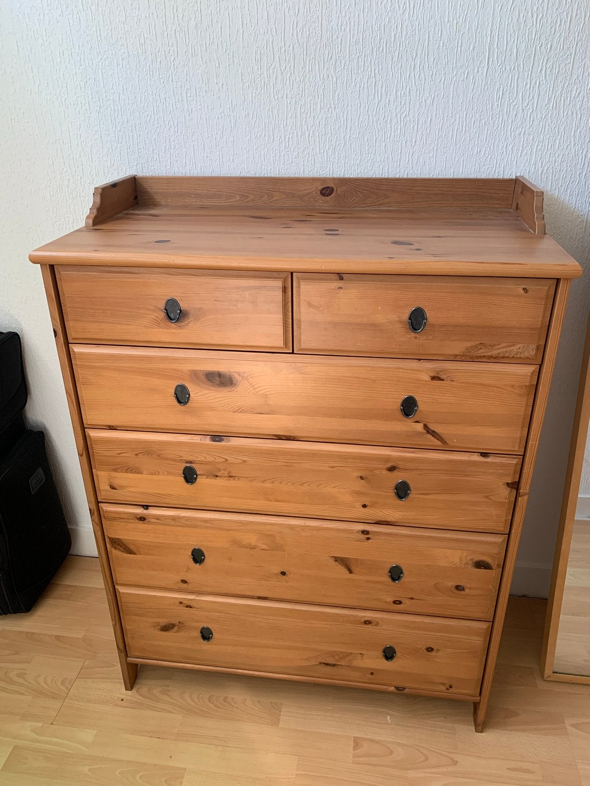 IKEA ladekast van grenenhout - licht gebruikt, Ophalen, 5 laden of meer, 100 tot 150 cm, 50 tot 100 cm