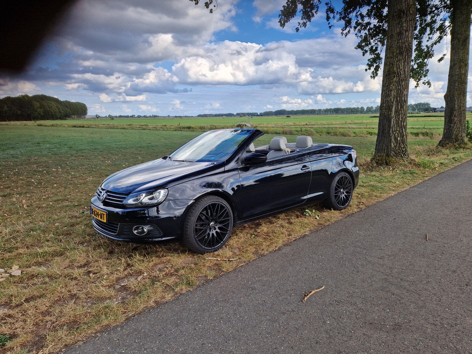 Volkswagen Eos 2.0 16V Tfsi 155KW DSG 2011 Zwart, 1486 kg, 4 cilinders, 4 stoelen, Zwart