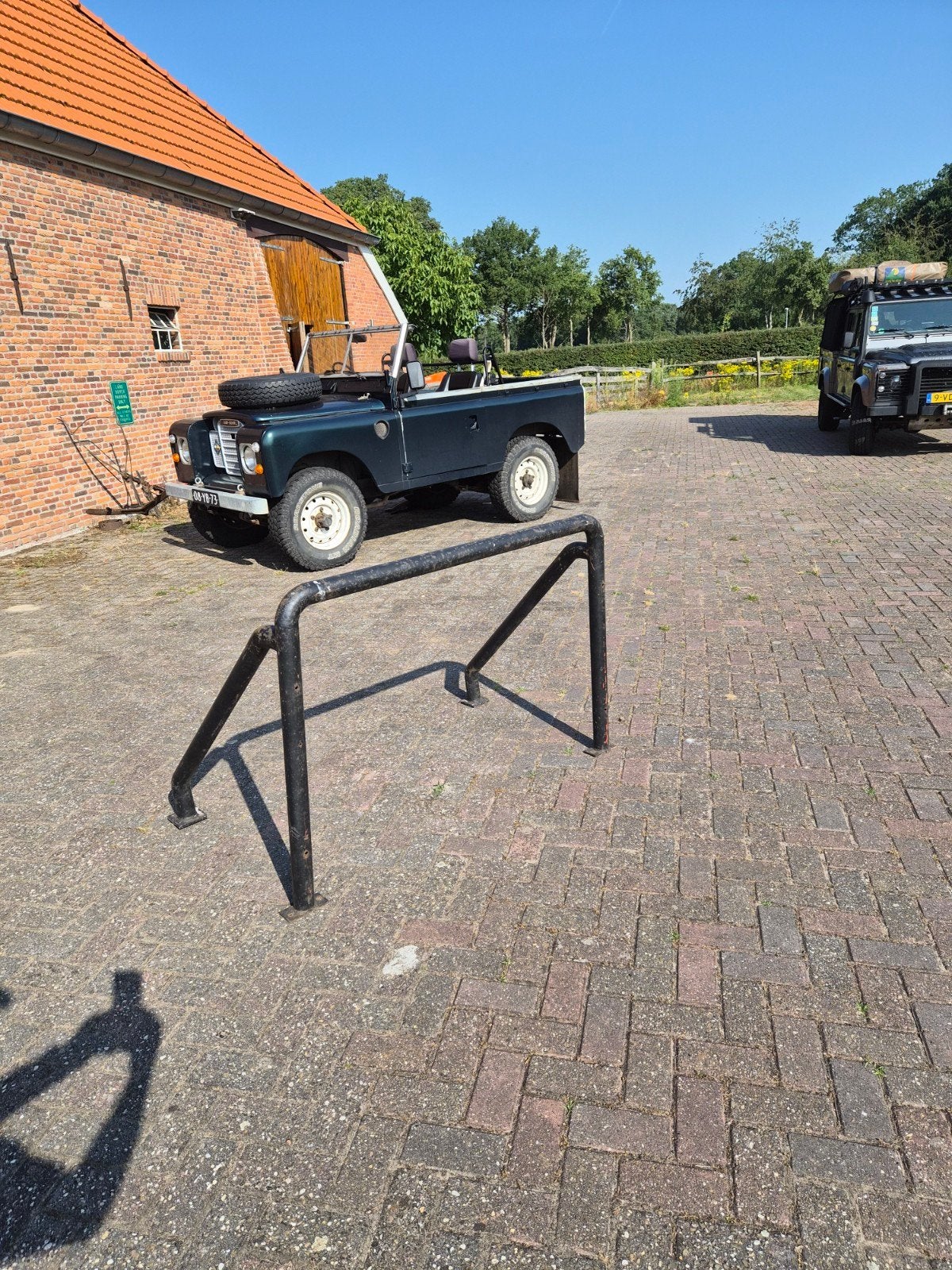 Rollbar voor Land Rover Defender en Series, Ophalen