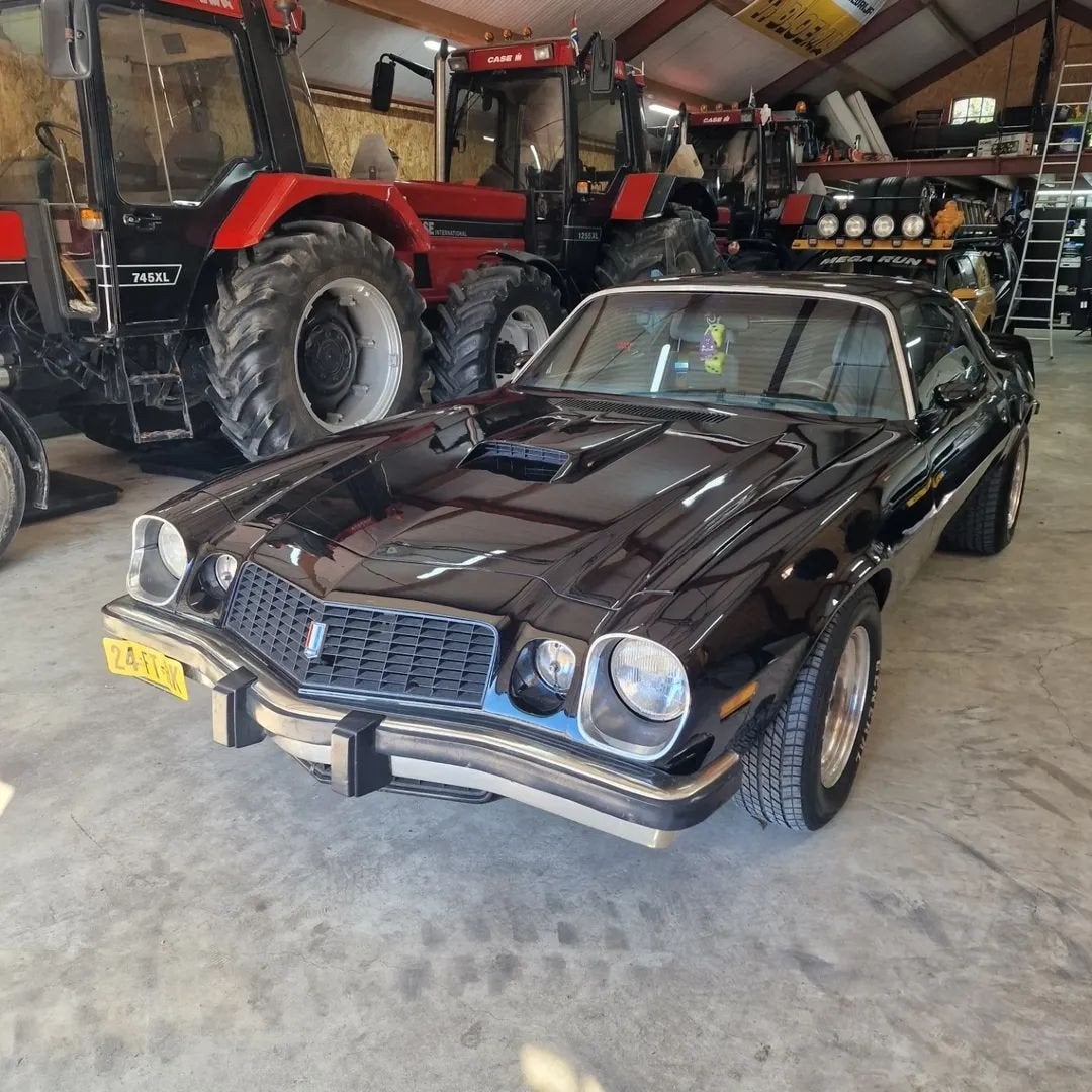 Chevrolet Camaro 5.7 LT AUT 1975 Zwart, Automaat, 5730 cc, Zwart, 165 pk