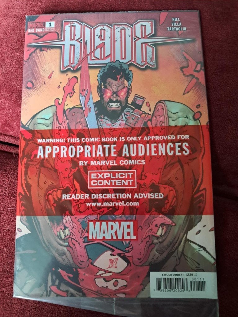 Blade red band 1 (nieuw in polybag), Amerika, Marvel Comics, Nieuw, Ophalen