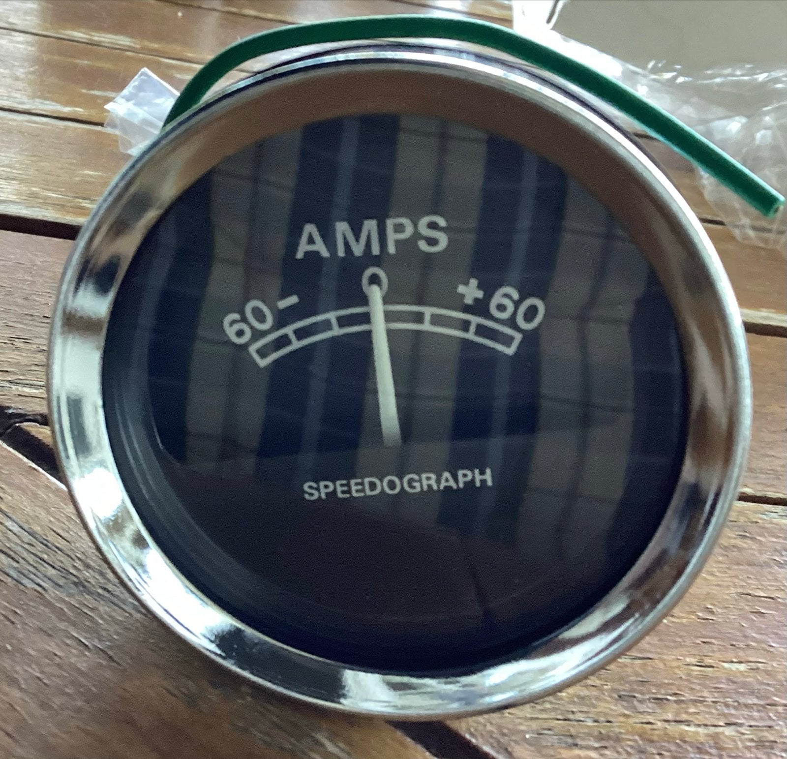 Nieuwe Amperemeter 60-0-60 AMP Speedograph, Ophalen of Verzenden, Nieuw, Universele onderdelen