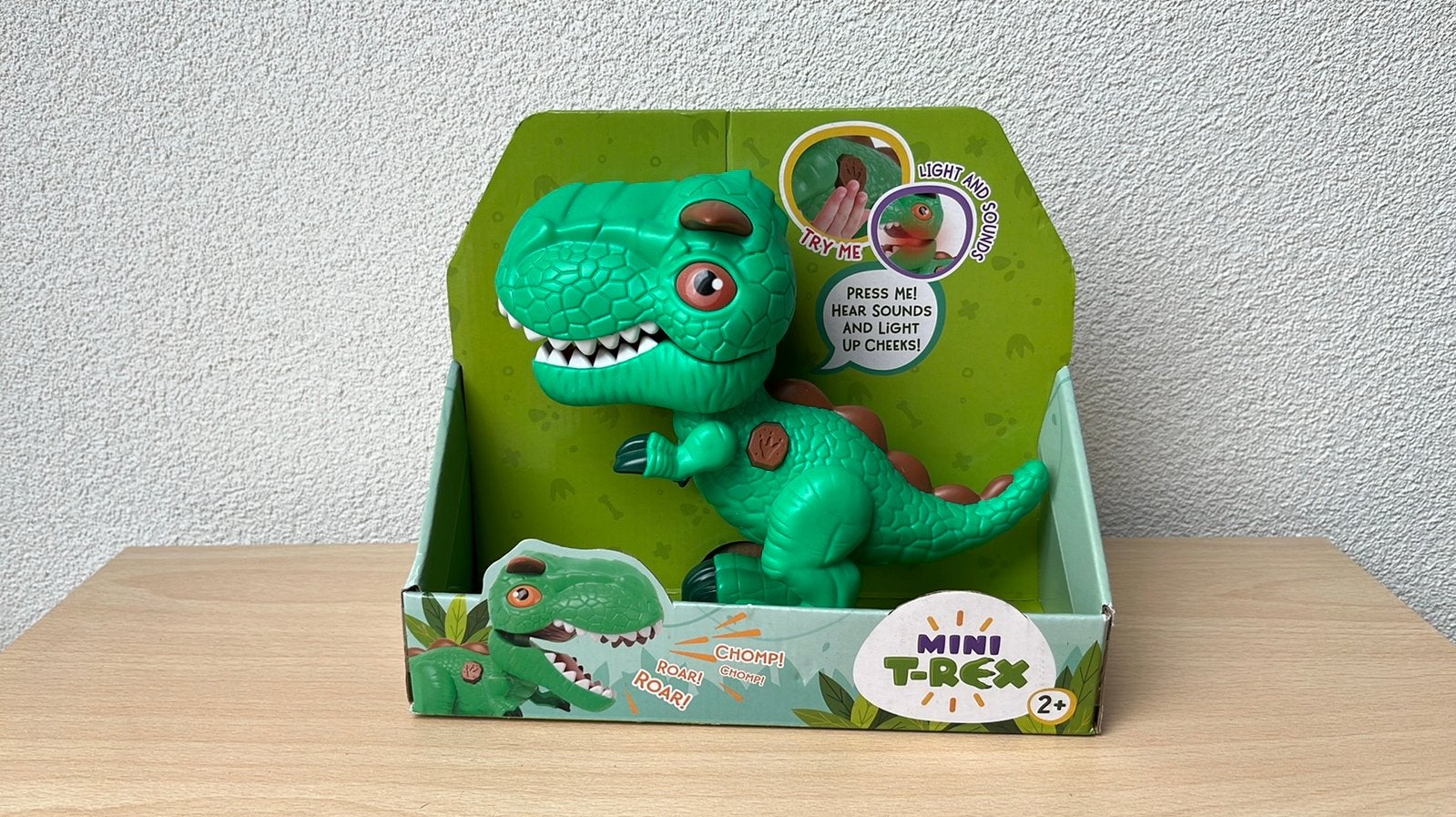 Mini t-rex met licht en geluid (nieuw), Ophalen of Verzenden, Nieuw