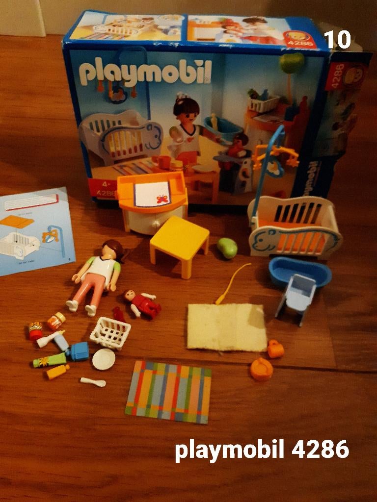 Playmobil set 4286 babykamer., Ophalen of Verzenden, Zo goed als nieuw