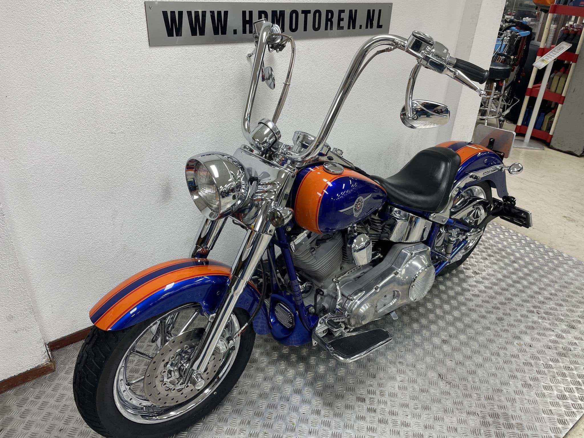 Harley davidson FLSTFSE 2 FATBOY SOFTAIL CVO SCREAM IN EAGLE, Motoren, 1688 cc, Chopper, Meer dan 35 kW, Gebruikt