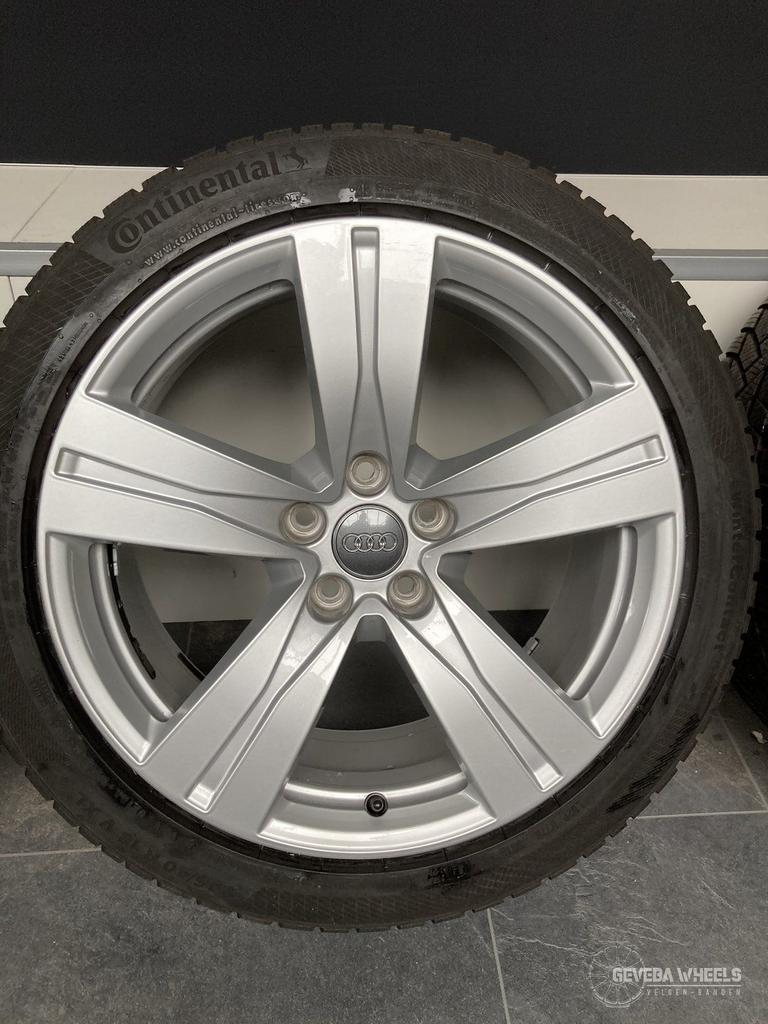 18” originele Audi A5 / S5 velgen + winterbanden 5x112, Auto-onderdelen, Banden en Velgen, 18 inch, -, -, Banden en Velgen
