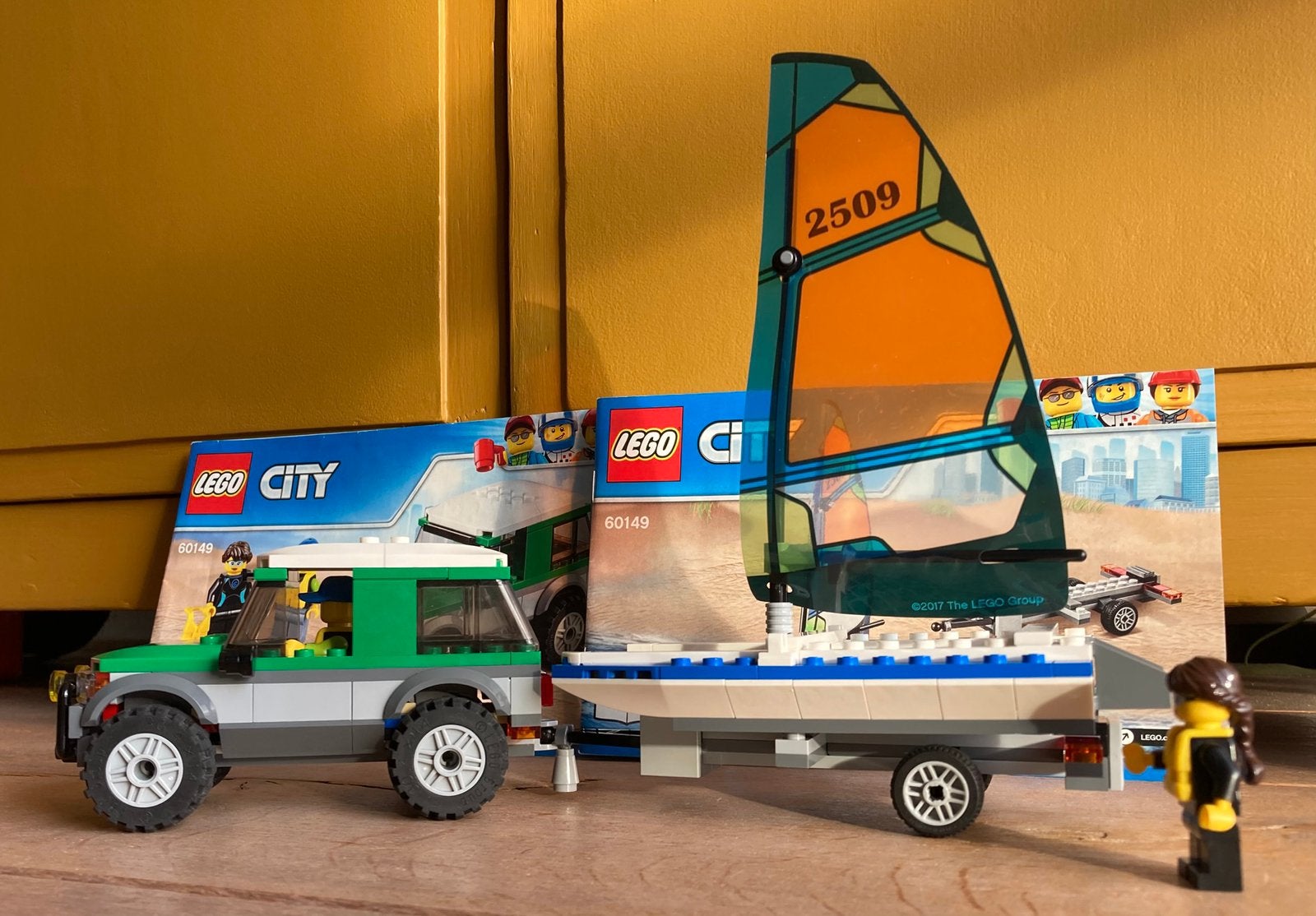 LEGO City 4x4 Met Catamaran 60149, City, Lego, Ophalen of Verzenden, Zo goed als nieuw