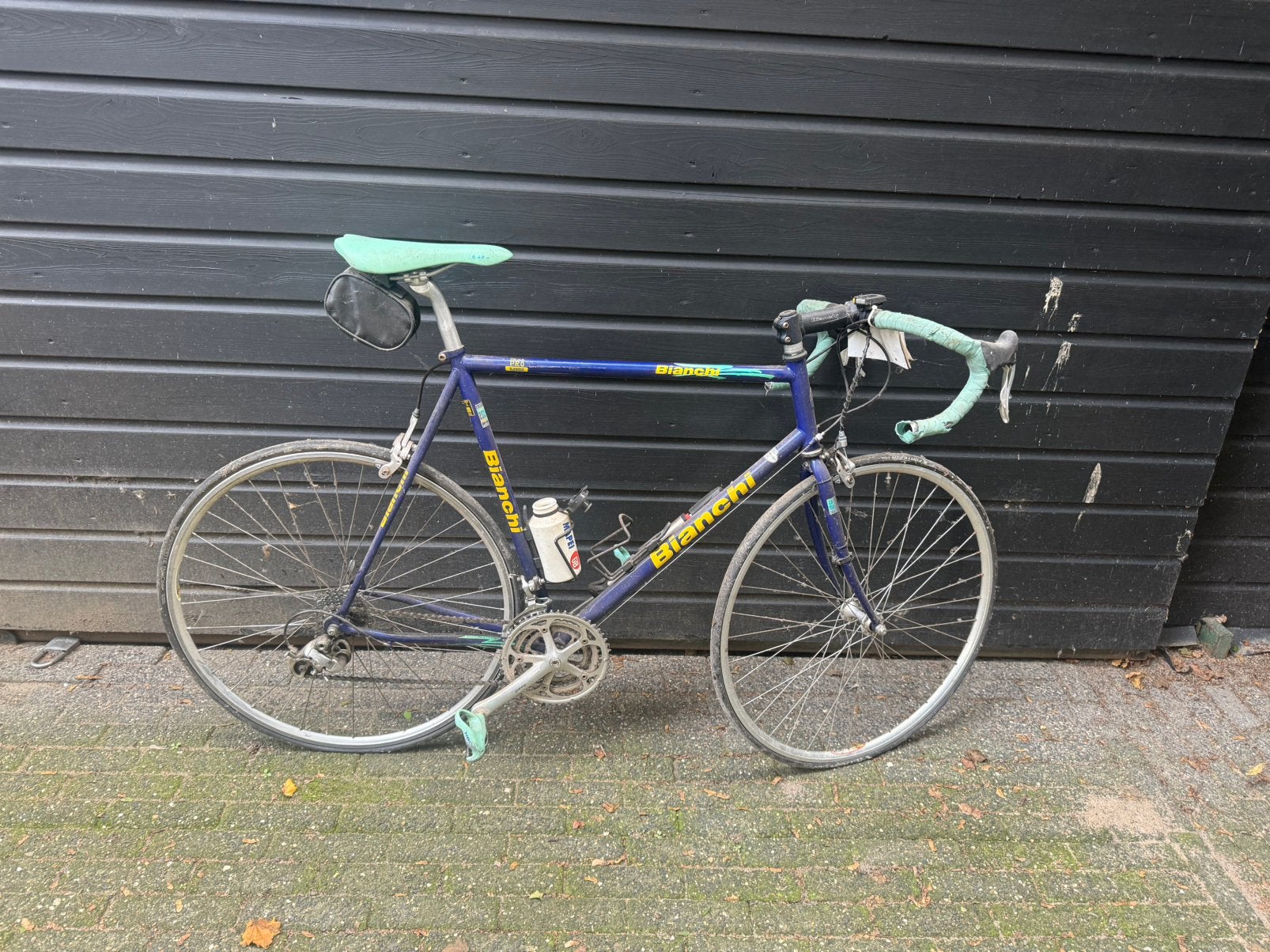 Klassieke Bianchi Mega Pro racefiets (jaren '90) !, Ophalen, Gebruikt