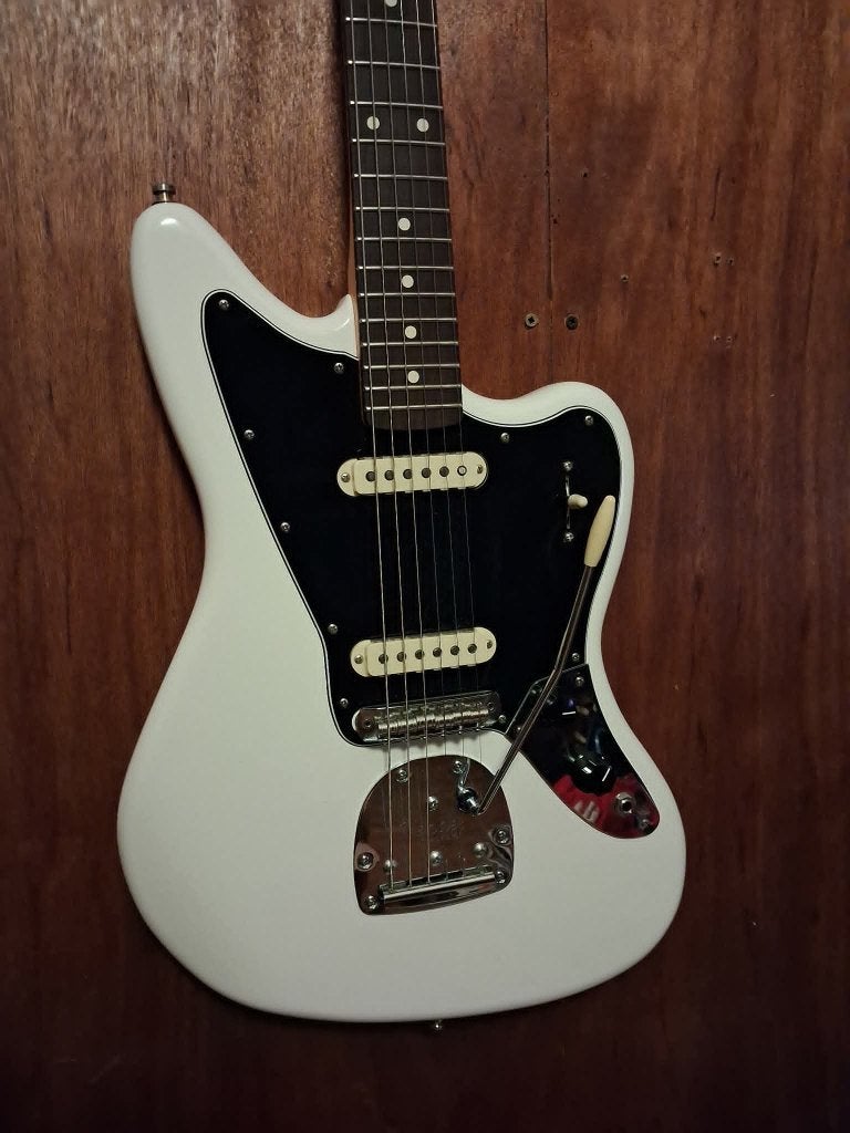 Te koop/ruil Fender Player II series Jaguar, Ophalen, Zo goed als nieuw, Solid body, Fender