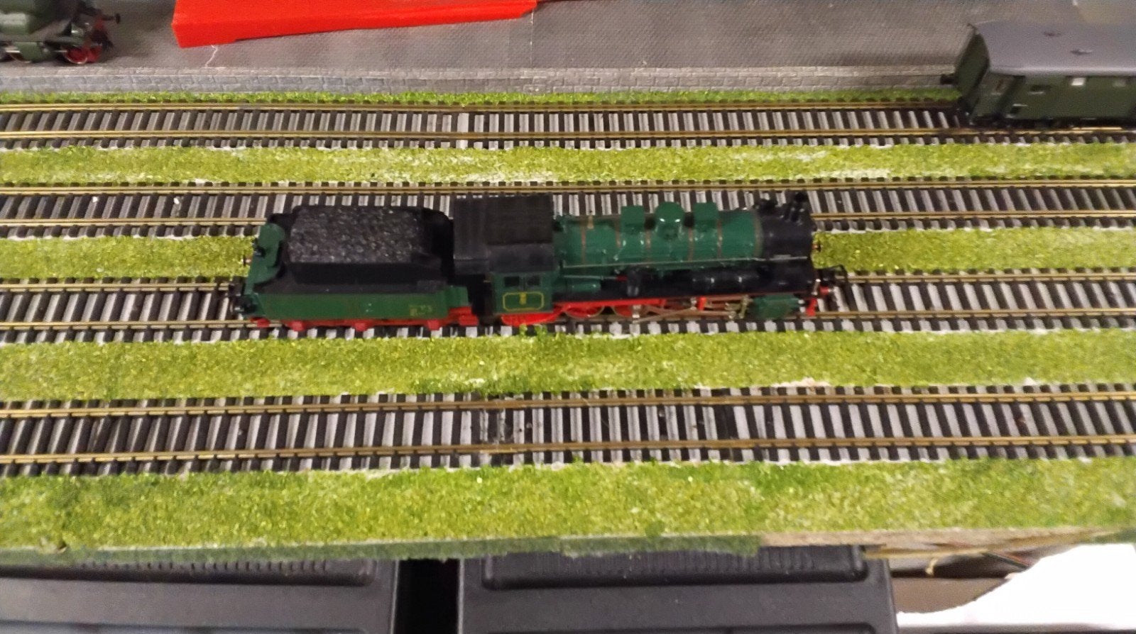 Mooie Fleischmann H0 stoomlocomotief type 4147, uitgevoerd, Hobby en Vrije tijd, Modeltreinen | H0, Fleischmann, Ophalen of Verzenden