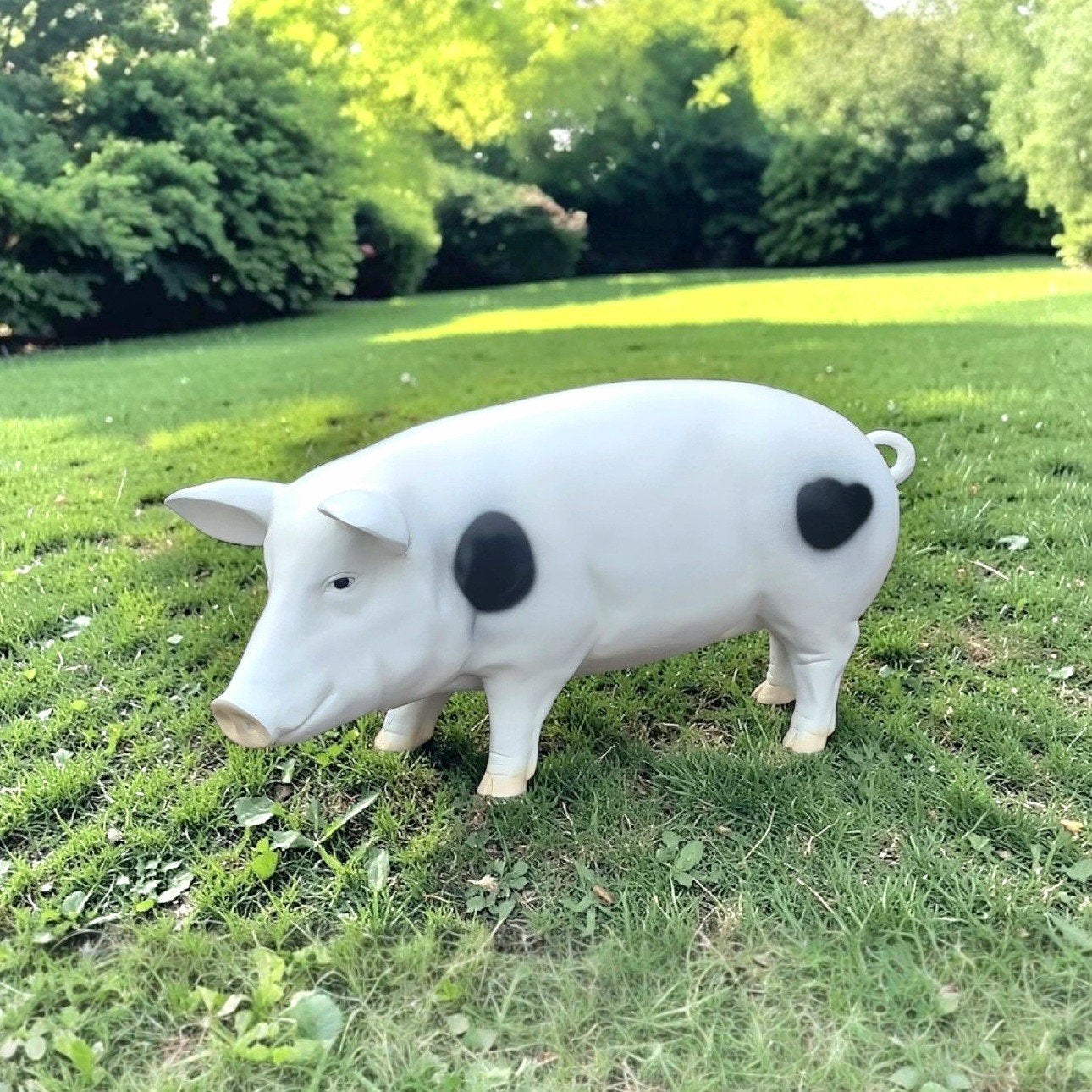 beeld varken, koe beeld polyester ezel kalf tuinbeeld kalf, Ophalen, Nieuw, Kunststof, Dierenbeeld
