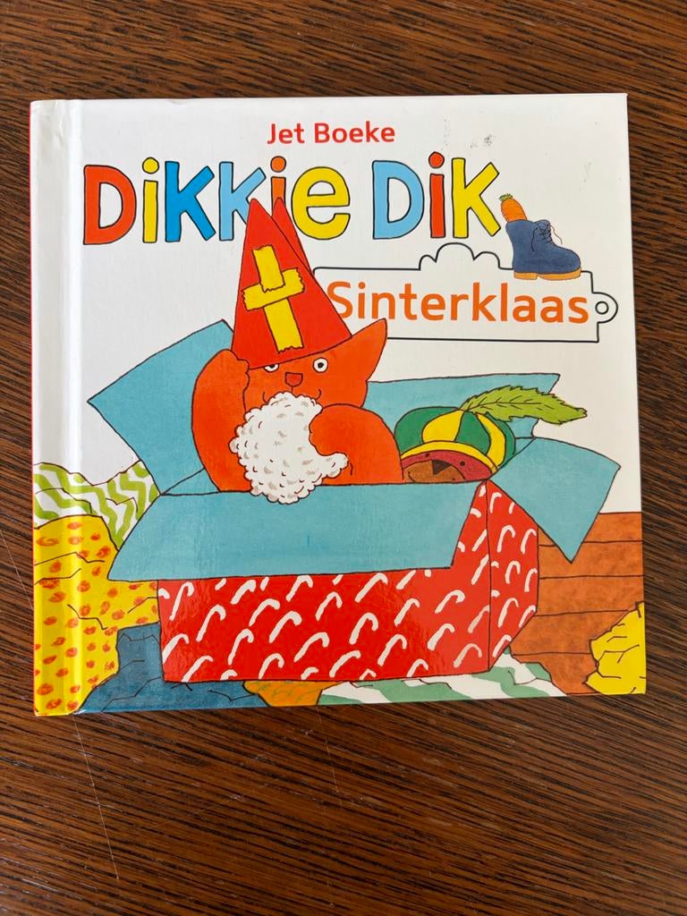 Dikkie Dik Sinterklaas - Leuk kinderboek van Jet Boeke, Ophalen, Fictie algemeen, Jongen of Meisje, Zo goed als nieuw