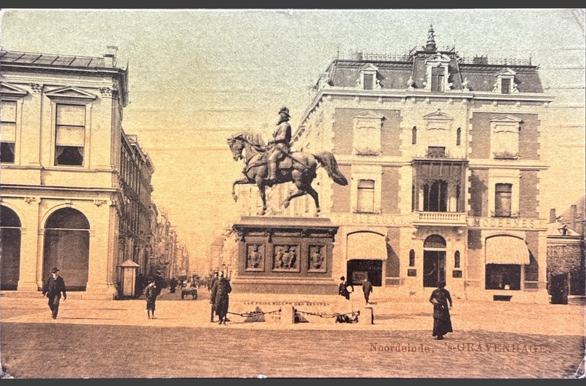 Den Haag, tulpkaart, Ophalen of Verzenden, 1920 tot 1940, Gelopen