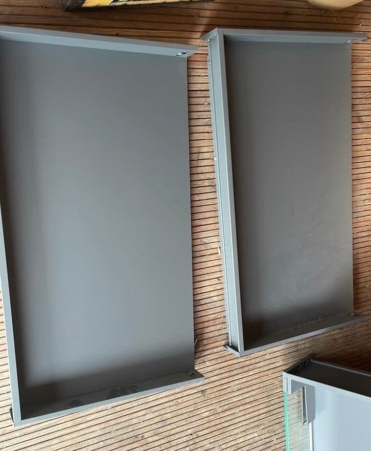 Nieuwe Blum lades, Zo goed als nieuw, Minder dan 100 cm, 25 tot 50 cm, 50 tot 100 cm