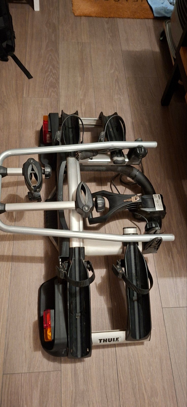Thule EuroWay G2 921 fietsendrager - Zeer goede staat, Auto diversen, Ophalen, Zo goed als nieuw, 2 fietsen, Trekhaakdrager