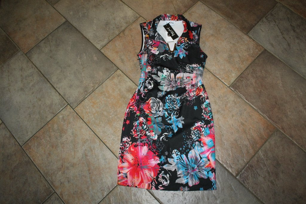 oseph Ribkoff elegante chique gekleurde jurk mt 38, Kleding | Dames, Jurken, Maat 38/40 (M), Overige kleuren, Verzenden, .