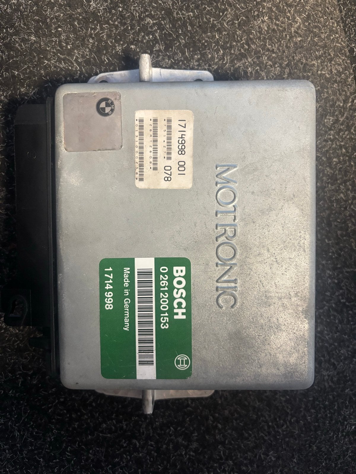 BMW E30 M20 Motronic ECU Bosch 0261200153, Ophalen of Verzenden, Gebruikt, BMW