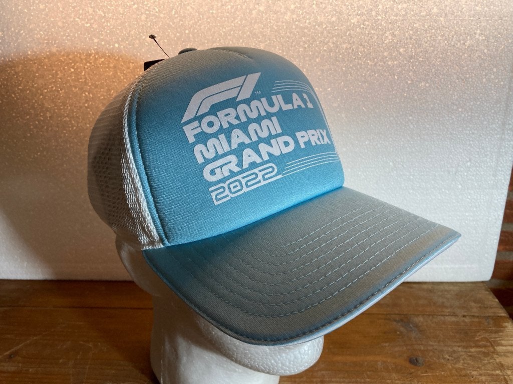 ✅ Formule 1 Miami Grand Prix 2022 Cap Curved Pet F1 Blauw, Ophalen of Verzenden, Nieuw, Formule 1