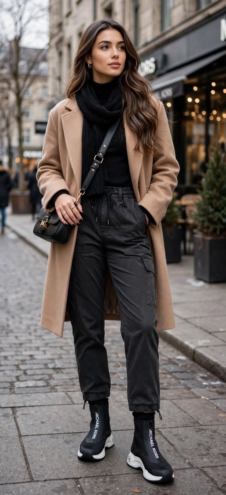 Michael kors schoenen maat 39, Ophalen of Verzenden, Zo goed als nieuw, Zwart, Sneakers of Gympen