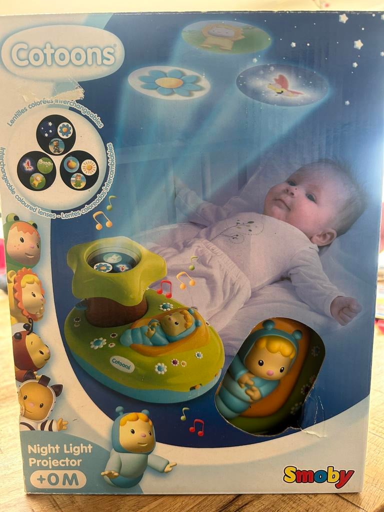 Smoby Cotoons night light projector (nieuw in doos), Ophalen, Nieuw, Overige typen, Met licht