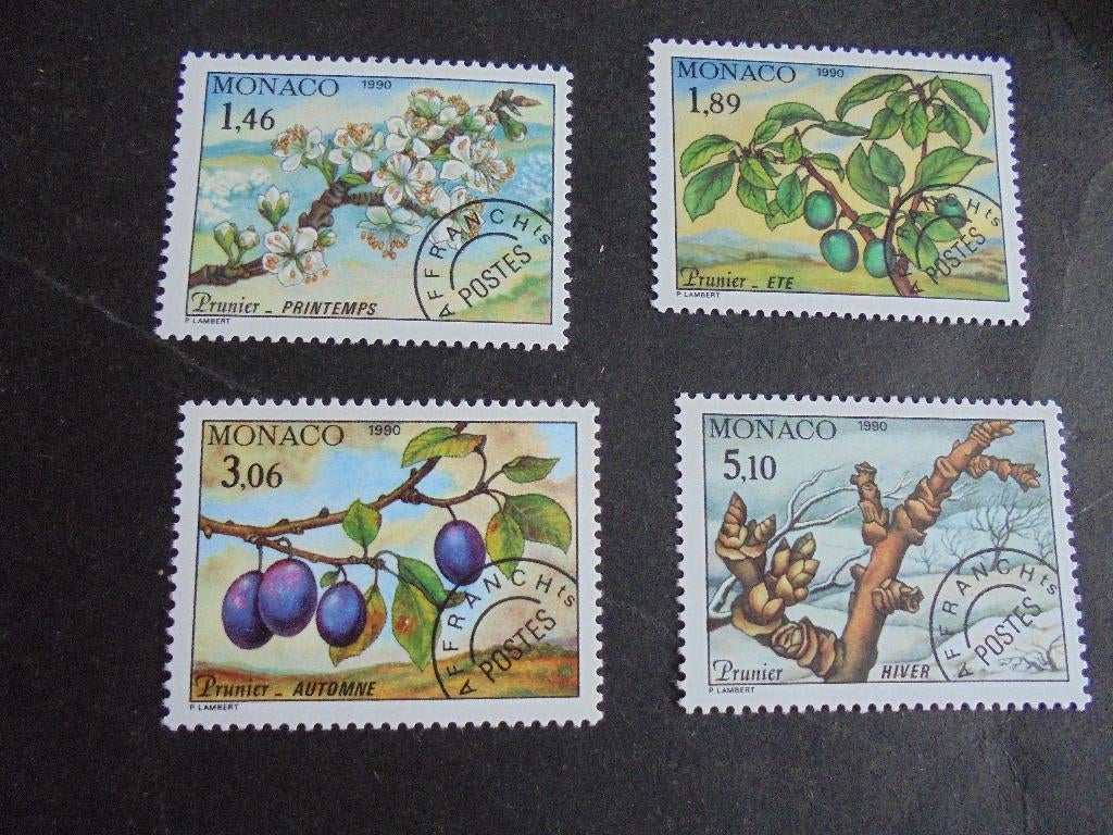 Monaco Yvert Affr.106/109 postfris, Verzenden, Monaco, Postfris