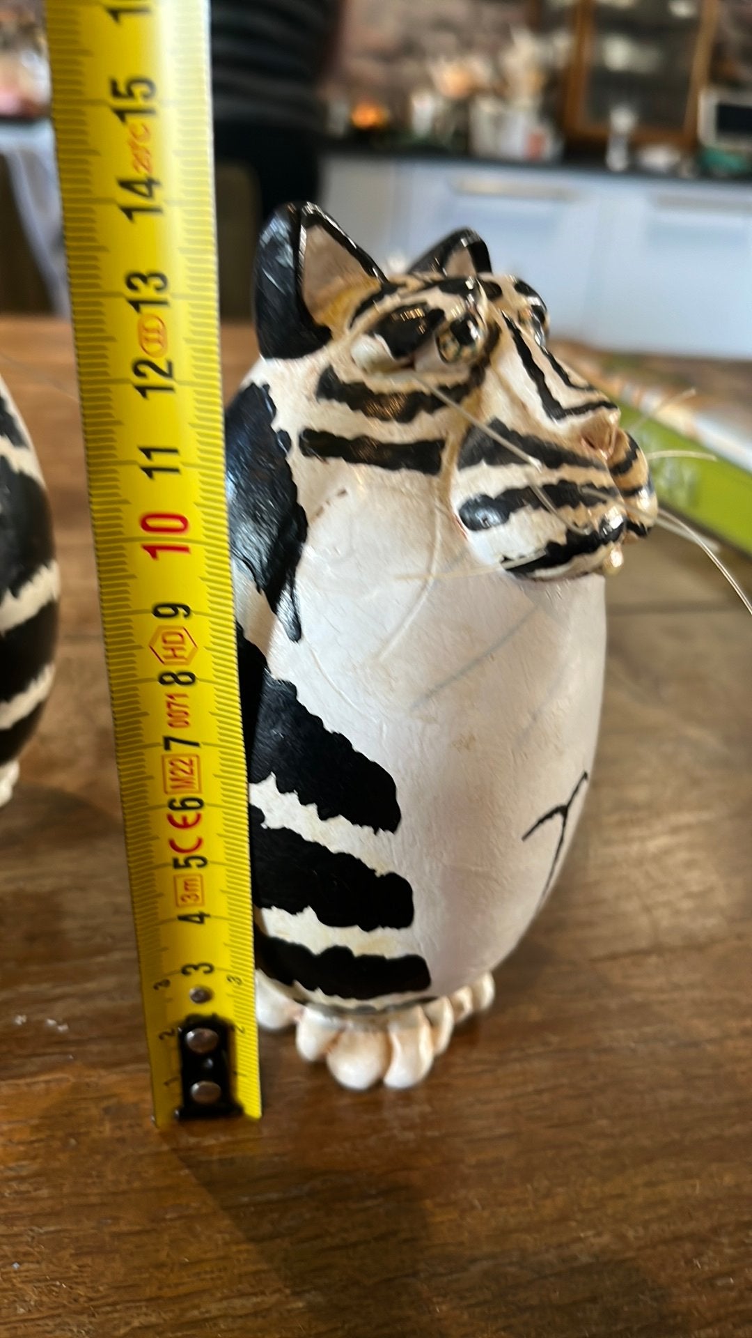 Leuke vintage Vicki Thomas (Enesco) kattenbeeldjes!, Ophalen of Verzenden