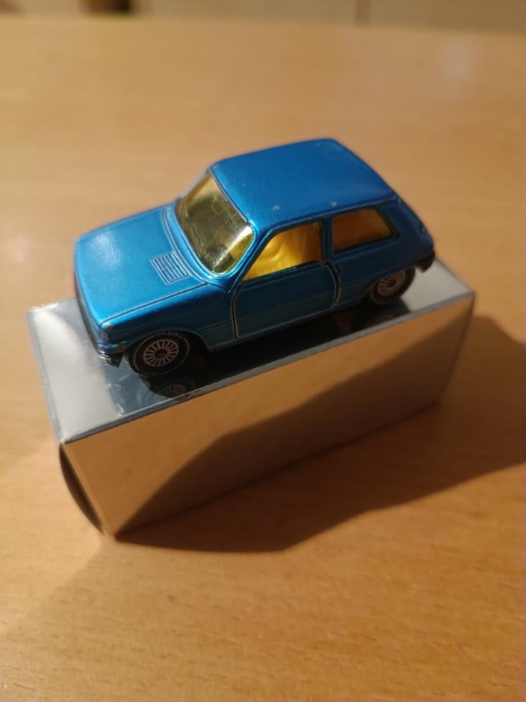 Siku Renault 5 - Blauwe Die-cast Modelauto, Overige merken, Gebruikt, 1:50 of kleiner, Auto