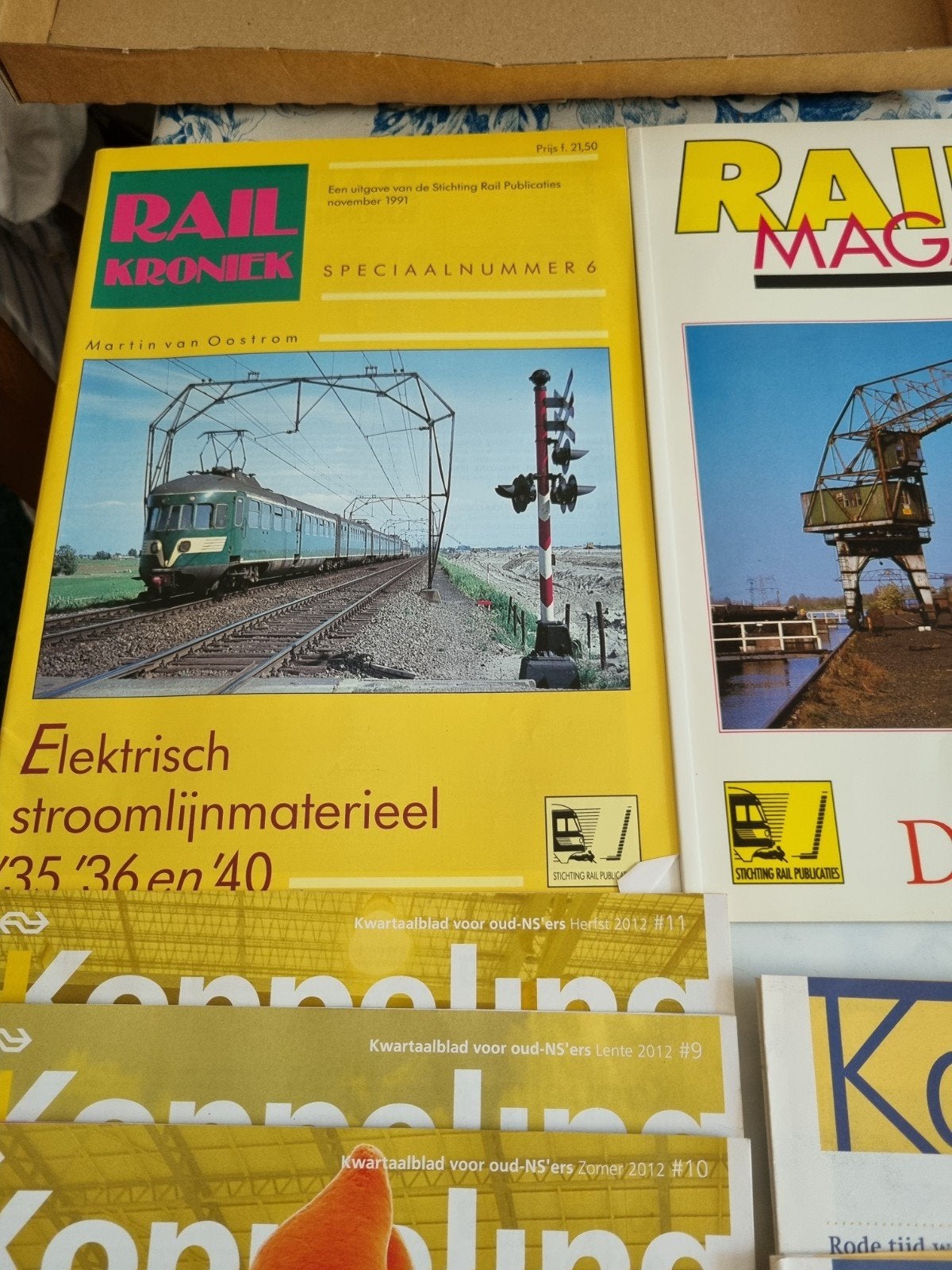 Spoorwegtijdschriften: Rail Kroniek en Magazine, Koppeling, Ophalen of Verzenden, Overige typen