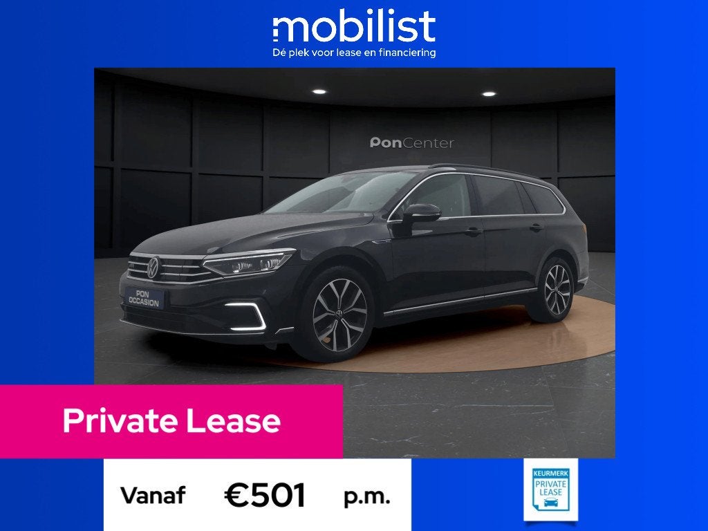 Volkswagen Passat Variant 1.4 TSI GTE Business (bj 2022), Gebruikt, 4 cilinders, Zwart, Geïmporteerd