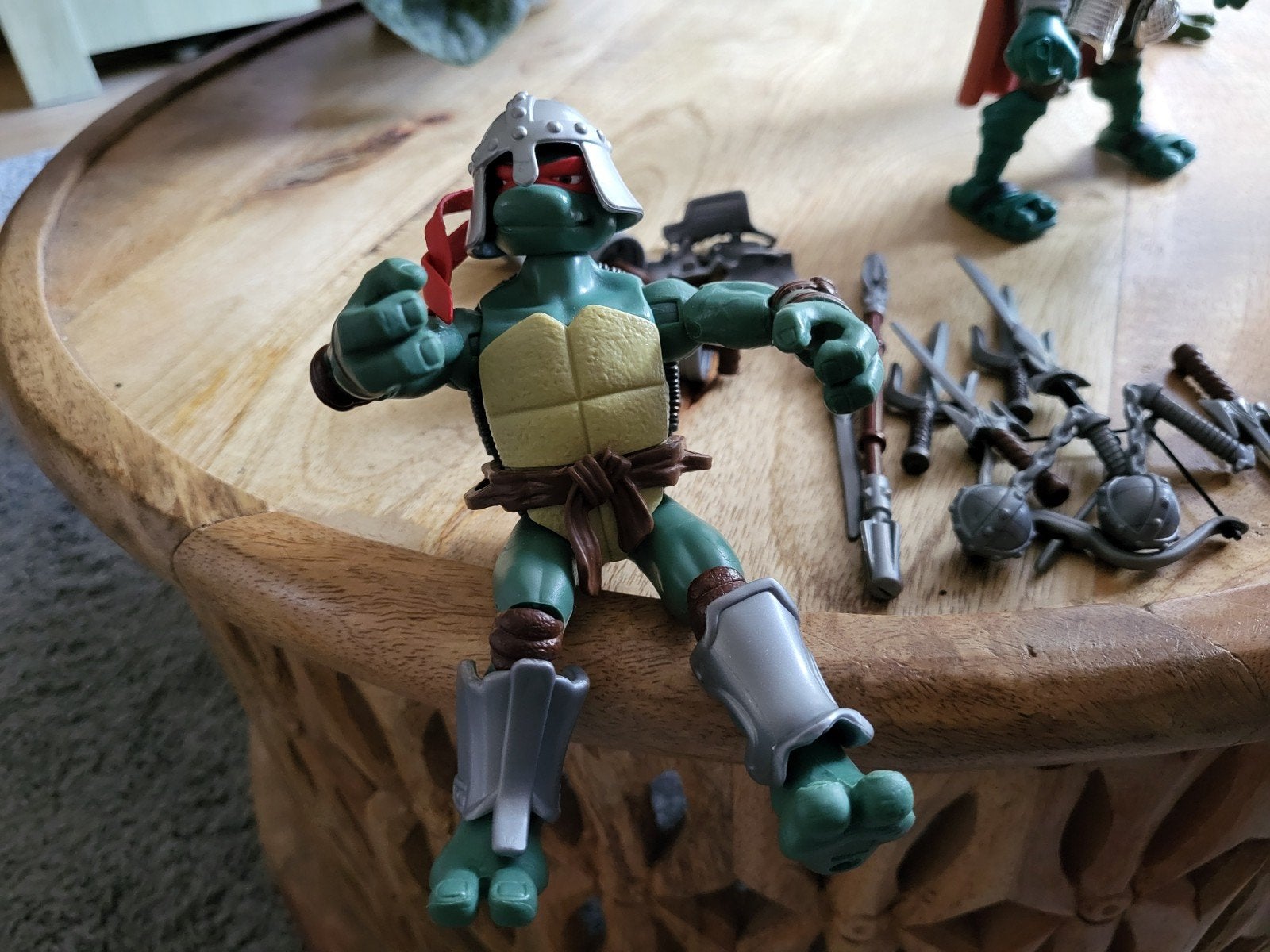 Ninja Turtles actiefiguren set met accessoires, Ophalen of Verzenden