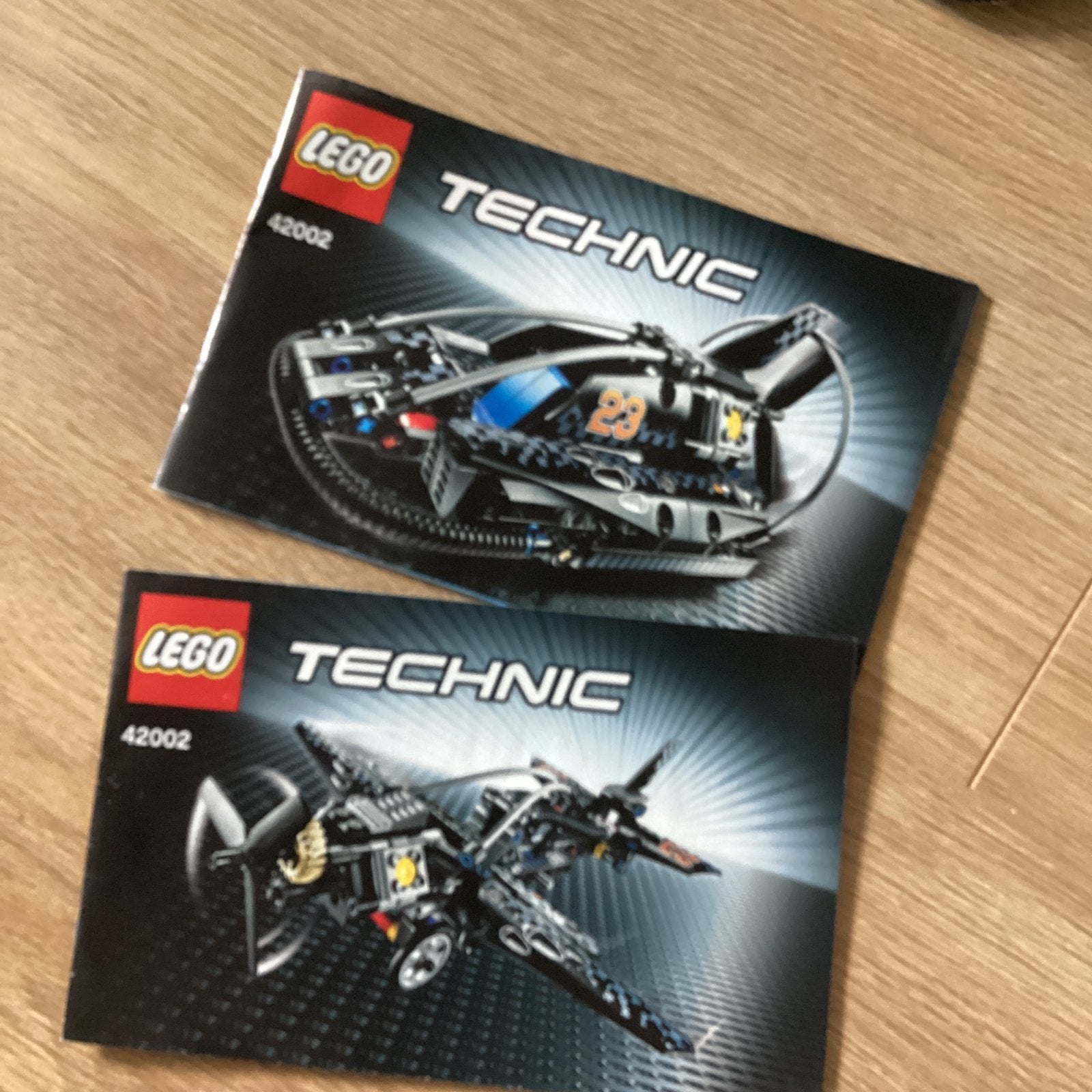 Lego Technic 42002 Hovercraft met handleidingen, Ophalen of Verzenden, Gebruikt, Overige merken