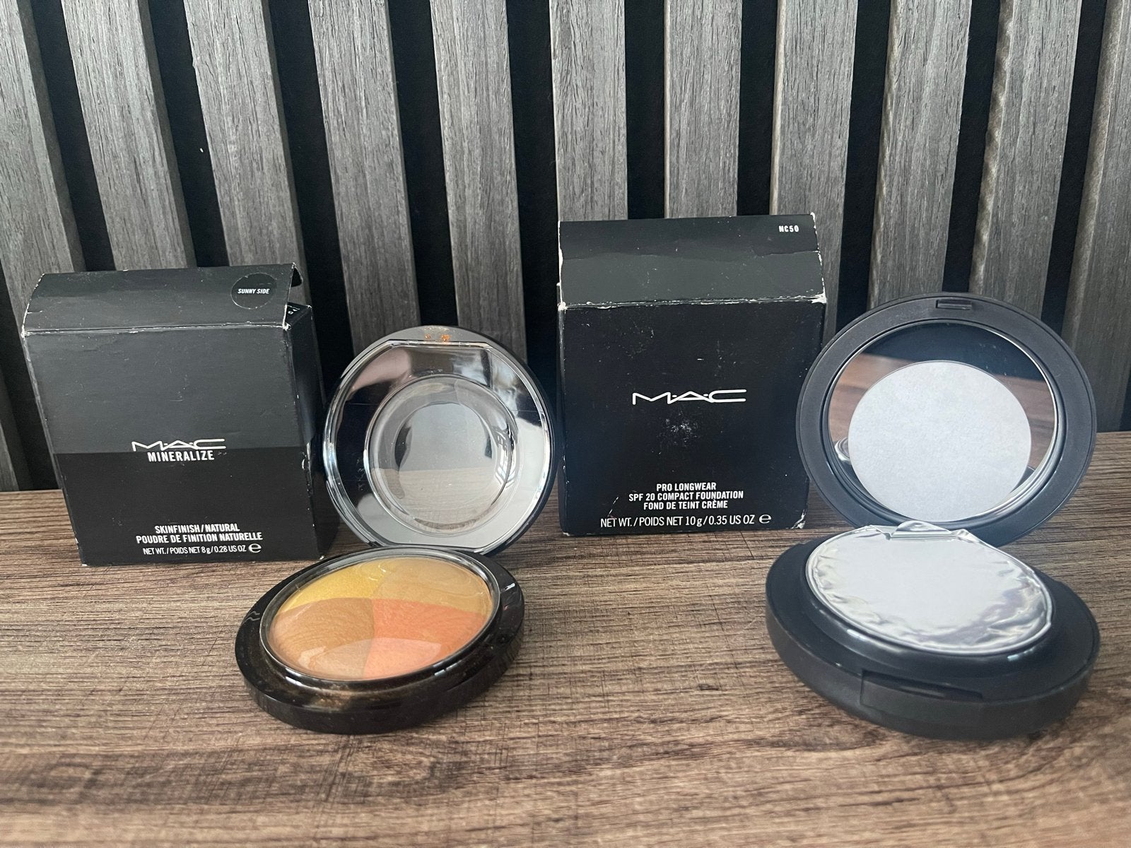 MAC Mineralize Skinfinish & Pro Longwear Foundation, Overige kleuren, Zo goed als nieuw, Make-up, Verzenden