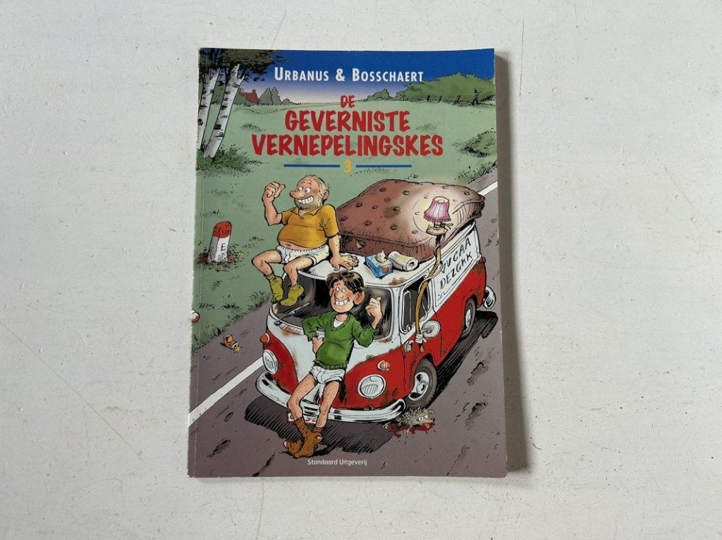 De Geverniste Vernepelingskes 3 - Urbanus & Bosschaert, Eén stripboek, Ophalen of Verzenden, Gelezen