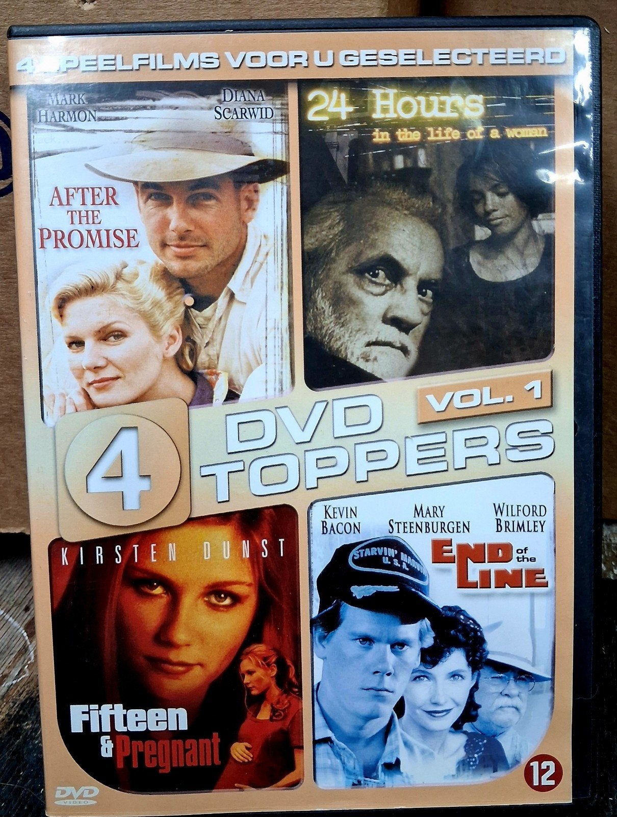 Toppers Vol. 1: 4 films (After the Promise, End of the Li, Nederlands, Ophalen of Verzenden, Vanaf 12 jaar, Inclusief doosje