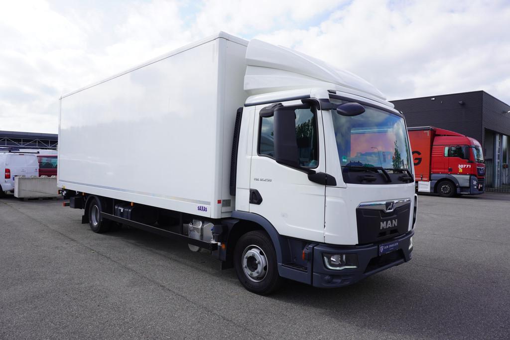 MAN TGL 12.250 Bakwagen met laadklep 1500KG Cruise Control V, Auto's, Vrachtwagens, Automaat, Parkeercamera, 252 pk, MAN