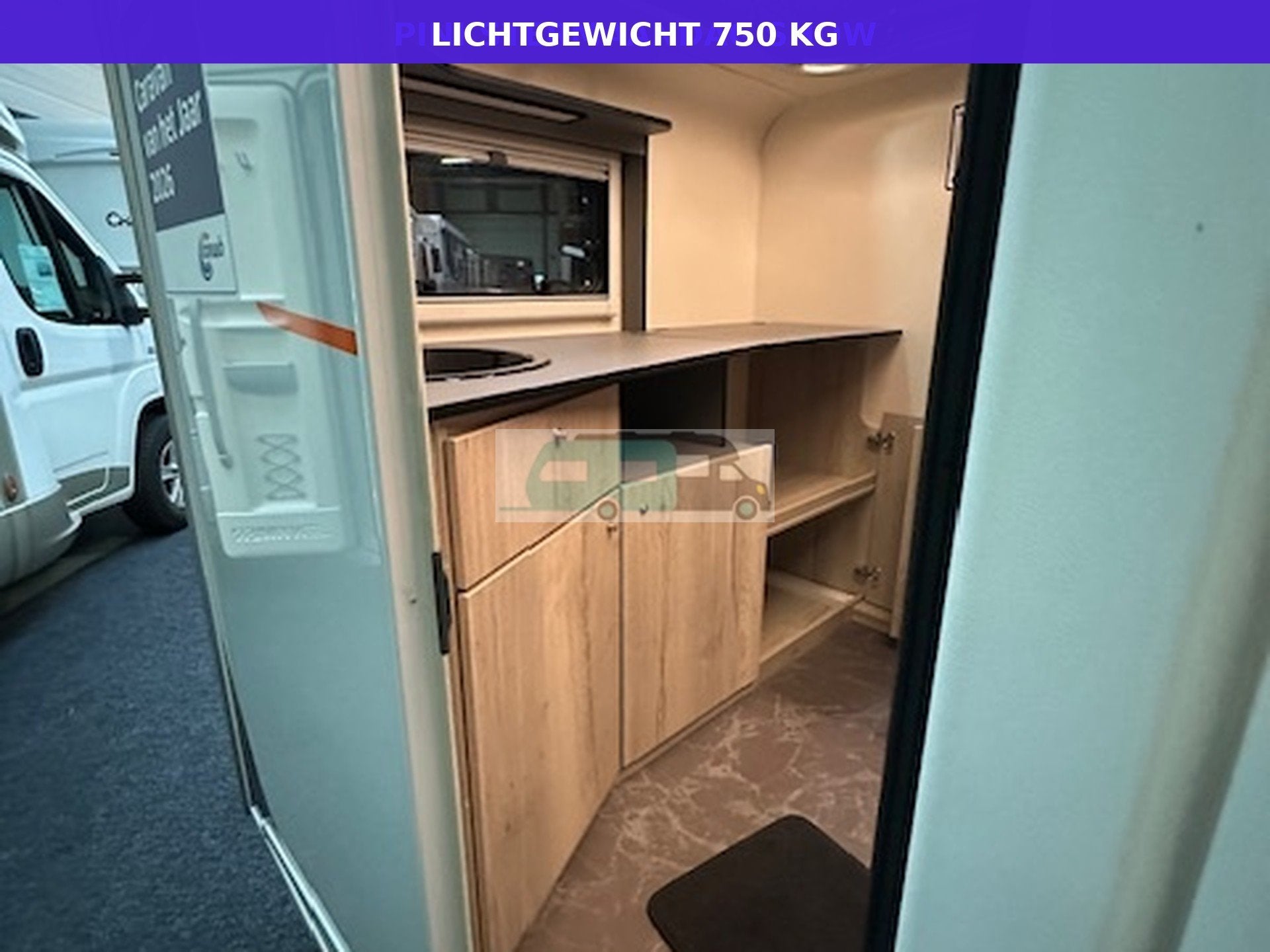 GetAway Active Mover actie (bj 2026), Caravans en Kamperen, Overige merken, Tot en met 2, Bedrijf, 500 - 750 kg