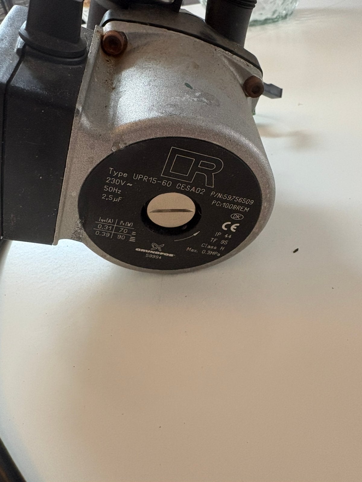 Remeha Avanta 28C CV-pomp Grundfos UPR15-60 – €25, Minder dan 30 cm, Cv-ketel of Combi-ketel, Minder dan 60 cm, Ophalen of Verzenden