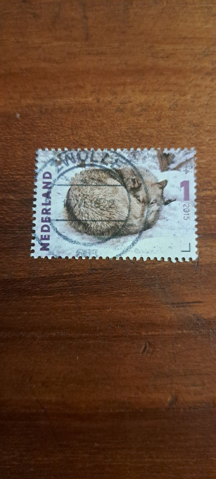Zegel Charlotte Dumas portretten. Gestempeld. 2015 ., Postzegels en Munten, Ophalen of Verzenden