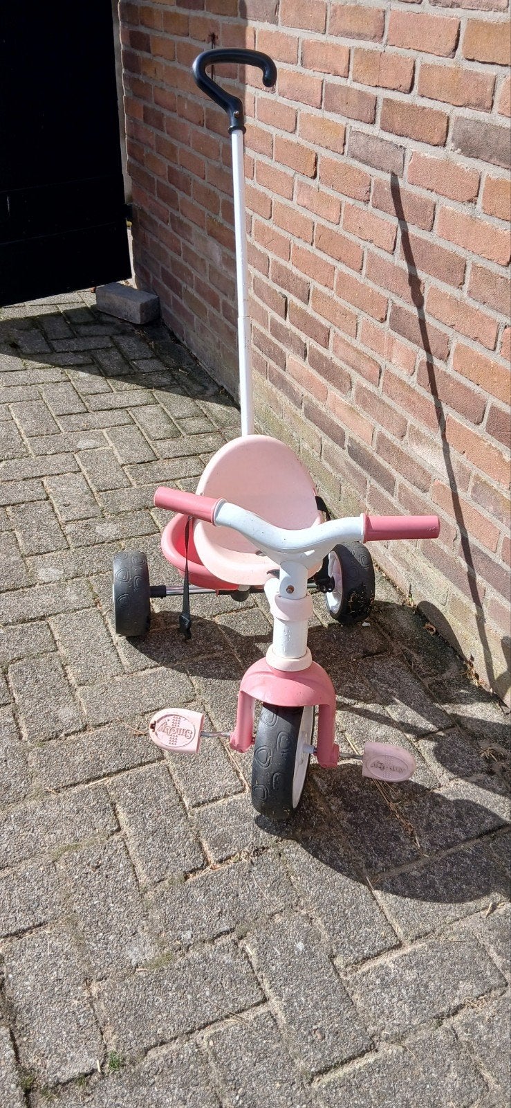 loopfiets met duwstang, Fietsen en Brommers, Ophalen, Gebruikt, Duwstang