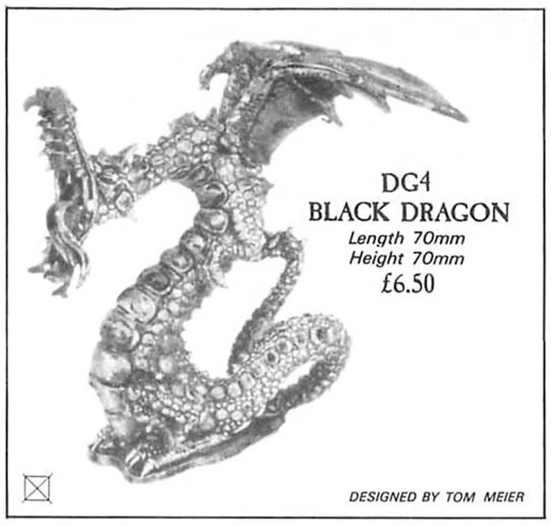 DG4 Black Dragon - 1984, Hobby en Vrije tijd, Verzenden, Zo goed als nieuw, Warhammer, Figuurtje(s)