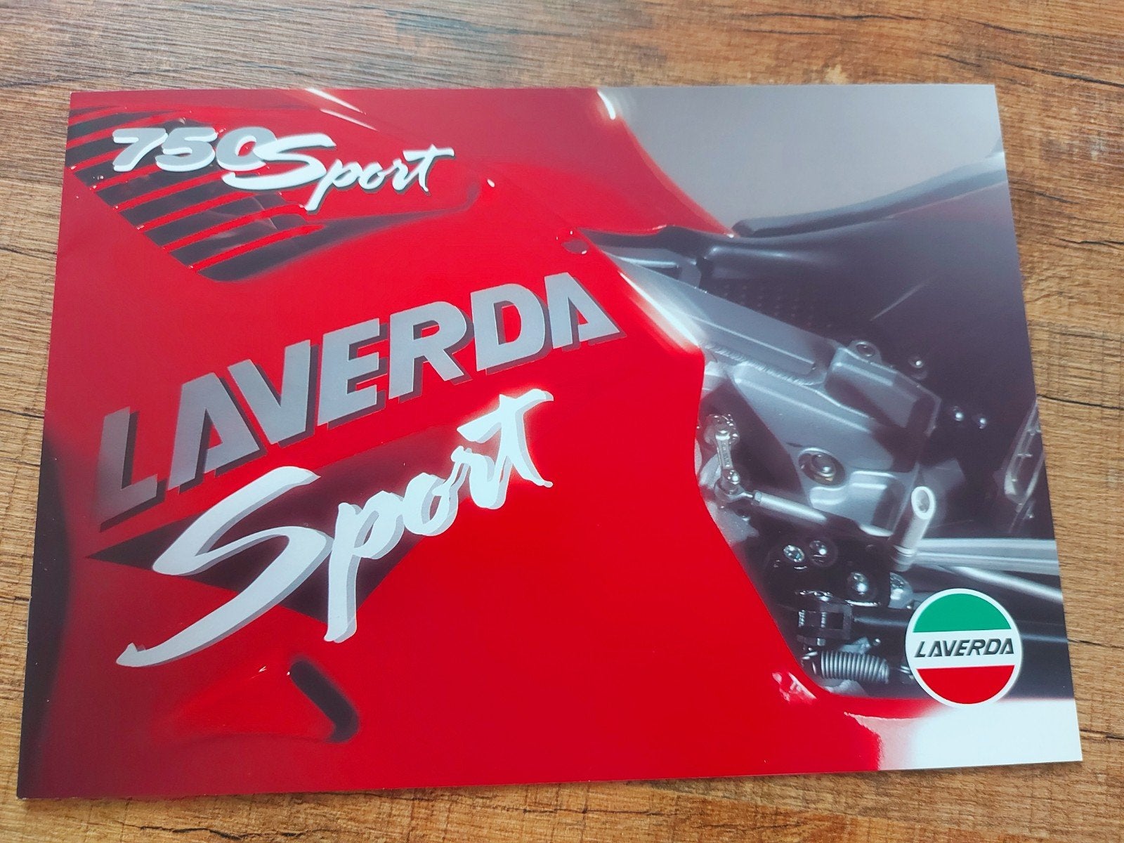 Laverda 750 Sport motor folder Engelstalig, Ophalen of Verzenden, Overige merken