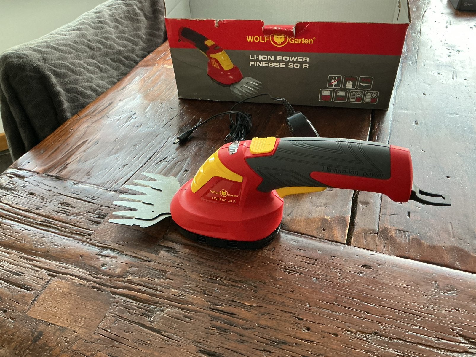 Wolf Electrische kantenknipper, Tuin en Terras, Grastrimmers, Ophalen of Verzenden, Nieuw, Accu, Wolf-Garten